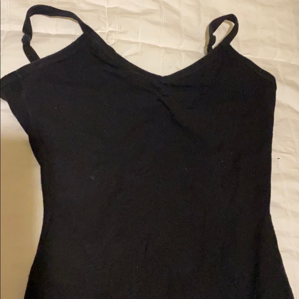 Black cloth Eurotard Leotard